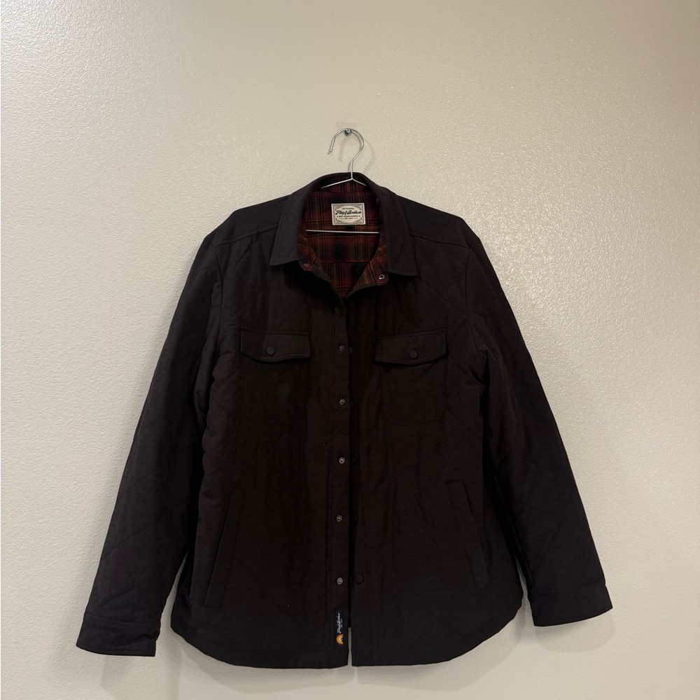 Flag & Anthem Black Quilted Jacket - Picture 2 of 9